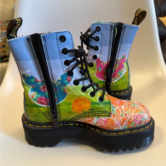 Dr. Martens Jadon Daze Platform Combat Boots Size 5 (3 UK) Rare hard to find - Picture 3 of 10